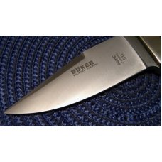 Boker Solingen Germany 440C Stainless 511 Wood Fixed Blade Sheath Knife Boker Solingen Germany 440C Stainless 511 Wood Fixed Blade Sheath Knife