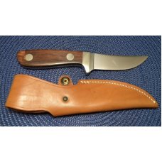 Boker Solingen Germany 440C Stainless 512 Wood Fixed Blade Sheath Knife Boker Solingen Germany 440C Stainless 512 Wood Fixed Blade Sheath Knife