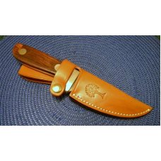 Boker Solingen Germany 440C Stainless 512 Wood Fixed Blade Sheath Knife Boker Solingen Germany 440C Stainless 512 Wood Fixed Blade Sheath Knife
