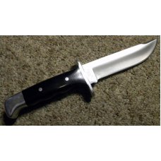 Buck 124 USA Micarta Frontiersman Fixed Blade Hunting Sheath Knife Pre 1986 Buck 124 USA Micarta Frontiersman Fixed Blade Hunting Sheath Knife Pre 1986
