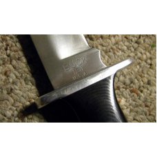 Buck 124 USA Micarta Frontiersman Fixed Blade Hunting Sheath Knife Pre 1986 Buck 124 USA Micarta Frontiersman Fixed Blade Hunting Sheath Knife Pre 1986