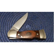 Western USA S-522 D Wood Westlock Lockback Knife c.1980 Western USA S-522 D Wood Westlock Lockback Knife c.1980