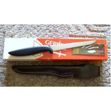 Gerber Portland ORE USA Armorhide Muskie Fixed Blade Sheath Knife - NIB Gerber Portland ORE USA Armorhide Muskie Fixed Blade Sheath Knife - NIB