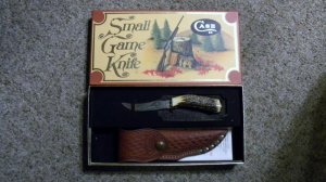 Case XX SS USA 6 Dot (1984) Stag 523-3 1/4 SSP Small Game Fixed Blade Sheath Knife - NIB