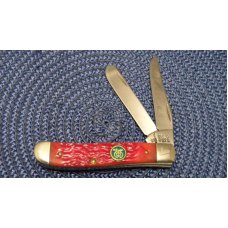 Case XX Bradford PA USA 1991 Red Bone R207 Mini Trapper Knife - NIB Case XX Bradford PA USA 1991 Red Bone R207 Mini Trapper Knife - NIB