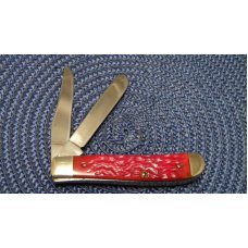 Case XX Bradford PA USA 1991 Red Bone R207 Mini Trapper Knife - NIB Case XX Bradford PA USA 1991 Red Bone R207 Mini Trapper Knife - NIB