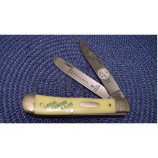 Case XX USA 4 Dot (1986) Yellow 3254 Trapper Knife Legal Tender $2.05 - NIB