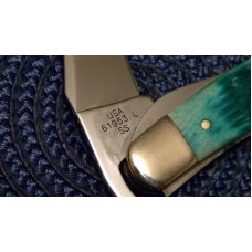 Case XX USA 2011 Sea Green Bone 61953 L SS Limited Edition Russlock Knife Case XX USA 2011 Sea Green Bone 61953 L SS Limited Edition Russlock Knife