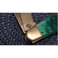 Case XX USA 2011 Jade Green Bone 63046 SS Limited Edition Stockman Knife Case XX USA 2011 Jade Green Bone 63046 SS Limited Edition Stockman Knife