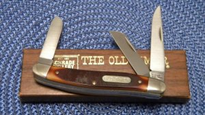 Schrade + USA 98OT Old Timer Delrin Ramrod Stockman Knife - NIB