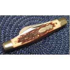 Schrade + USA 834UH Uncle Henry Staglon Trailmaster Stockman Knife - NIB Schrade + USA 834UH Uncle Henry Staglon Trailmaster Stockman Knife - NIB