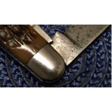 Vintage Robeson Cutlery USA Bone Easy Open Jack Knife Vintage Robeson Cutlery USA Bone Easy Open Jack Knife