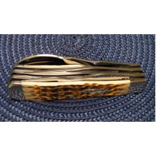Case XX USA 2003 Amber Bone 6354HB SS Hobo Knife Case XX USA 2003 Amber Bone 6354HB SS Hobo Knife