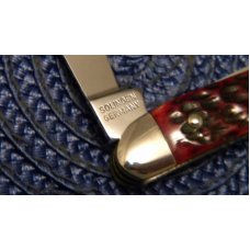 John Primble Belknap Inc. Lou. KY Solingen Germany 402 B Red Bone 2 Blade Stockman Knife John Primble Belknap Inc. Lou. KY Solingen Germany 402 B Red Bone 2 Blade Stockman Knife