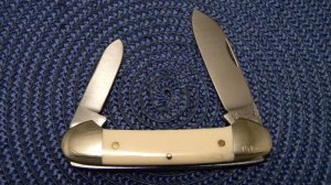 Schrade IXL Wostenholm Sheffield England Smooth Bone Canoe Knife