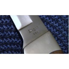 Rigid USA R36 Wolverine Wood Fixed Blade Sheath Knife - NOS in Box