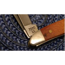 Case XX USA 1991 Maple Wood 7220 SS Peanut Knife - NIB Case XX USA 1991 Maple Wood 7220 SS Peanut Knife - NIB
