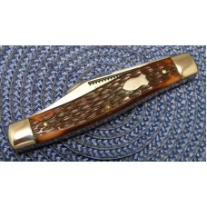 Schrade Walden NY USA Maher & Grosh Clyde, Ohio Delrin 881 Stockman Knife Schrade Walden NY USA Maher & Grosh Clyde, Ohio Delrin 881 Stockman Knife