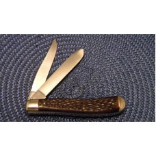 Schrade Walden NY USA Maher & Grosh Clyde, Ohio Delrin 293 Trapper Knife Schrade Walden NY USA Maher & Grosh Clyde, Ohio Delrin 293 Trapper Knife
