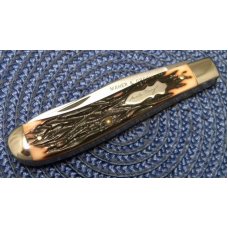 Schrade Walden NY USA Maher & Grosh Clyde, Ohio Staglon 285UH Uncle Henry Trapper Knife Schrade Walden NY USA Maher & Grosh Clyde, Ohio Staglon 285UH Uncle Henry Trapper Knife