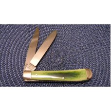 Bulldog Brand Solingen Germany Green Bone Trapper Knife c.1998 Bulldog Brand Solingen Germany Green Bone Trapper Knife c.1998