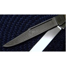 Bulldog Brand Solingen Germany Green Bone Trapper Knife c.1998 Bulldog Brand Solingen Germany Green Bone Trapper Knife c.1998
