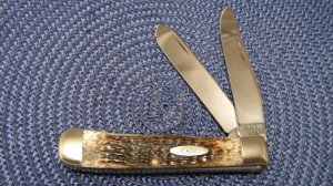 Case XX USA 9 Dot (1981) Bone 6254 Trapper Knife
