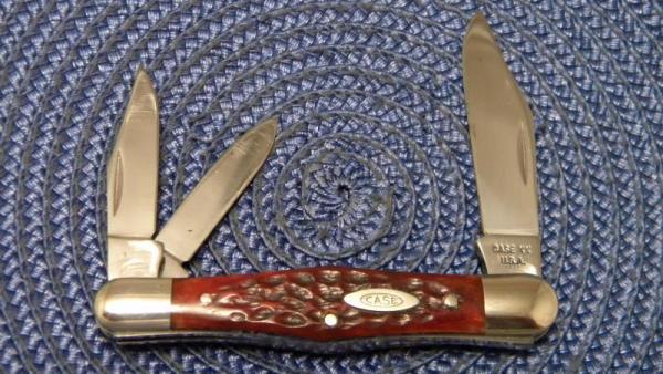 Case XX USA 4 Dot (1976) Bone 6383 Whittler Knife Case XX USA 4 Dot (1976) Bone 6383 Whittler Knife