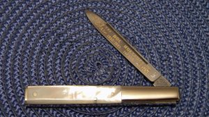 Fight'n Rooster Germany Pearl Doctors Knife The Doc Holiday 1850-1885