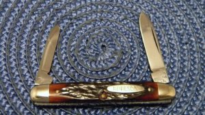 Robeson ShurEdge USA Bone 622064 Pen Knife