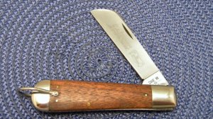 Case XX SS USA 10 Dot (1980) Wood 1199 SH R The General Whaler Type Knife