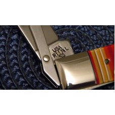 Case Bros Cutlery Co USA R111 1/2L SS Candy Stripe Cheetah Knife Case Bros Cutlery Co USA R111 1/2L SS Candy Stripe Cheetah Knife