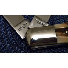 Ka-Bar UCC/87 Stag Swell End Bomb Jack Knife c.1987 Ka-Bar UCC/87 Stag Swell End Bomb Jack Knife c.1987