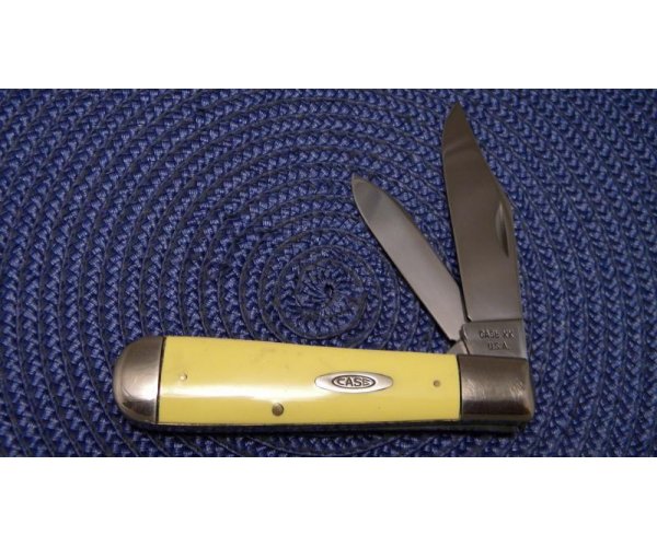 Case XX USA 1965-69 Flat Yellow 3299 1/2 Jack Knife
