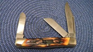 Camillus New York USA Sword Brand #88 Delrin Lock Blade Stockman Knife