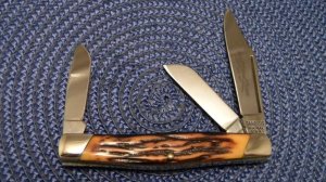 Camillus New York USA Sword Brand #78 Delrin Stockman Knife