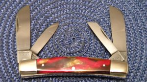 Buck Creek Solingen Germany Celluloid 4 Blade Congress Knife