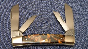 Buck Creek Solingen Germany Celluloid 4 Blade Congress Knife