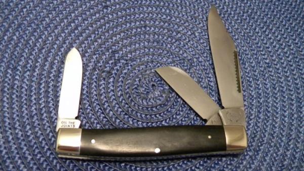 Buck Creek Solingen Germany Wood 3 Blade Stockman Knife Buck Creek Solingen Germany Wood 3 Blade Stockman Knife