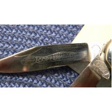 Buck Creek Solingen Germany Wood Copperhead Knife