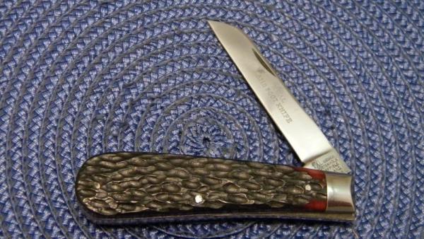 I* X.L. George Wostenholm Sheffield England Jigged Bone Real Lamb Foot Knife