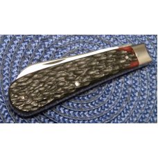 I* X.L. George Wostenholm Sheffield England Jigged Bone Real Lamb Foot Knife