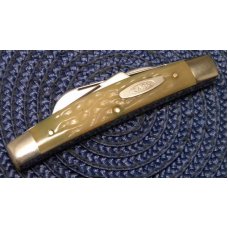 Case XX SS USA 6 Dot (1984) White Bone W64052 SS Congress Knife Case XX SS USA 6 Dot (1984) White Bone W64052 SS Congress Knife