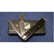 John Primble India Steel Works 1989 Bone 5137 Trapper Knife - NIB John Primble India Steel Works 1989 Bone 5137 Trapper Knife - NIB