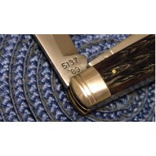 John Primble India Steel Works 1989 Bone 5137 Trapper Knife - NIB John Primble India Steel Works 1989 Bone 5137 Trapper Knife - NIB