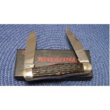 Winchester Trademark USA 1988 Bone 2880 1/2 Swell Center Knife - NIB Winchester Trademark USA 1988 Bone 2880 1/2 Swell Center Knife - NIB