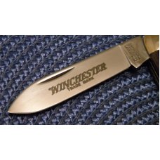 Winchester Trademark USA 1988 Bone 2880 1/2 Swell Center Knife - NIB Winchester Trademark USA 1988 Bone 2880 1/2 Swell Center Knife - NIB