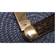 Winchester Trademark USA 1988 Bone 2880 1/2 Swell Center Knife - NIB Winchester Trademark USA 1988 Bone 2880 1/2 Swell Center Knife - NIB