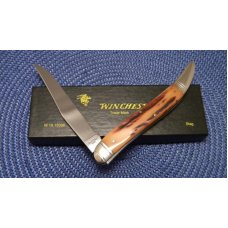 Winchester Trademark USA 1998 Stag W 15 15036 Toothpick Knife - NIB Winchester Trademark USA 1998 Stag W 15 15036 Toothpick Knife - NIB