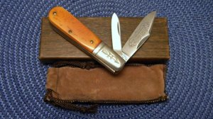 Russell USA Commemorative Issue 1875-1975 Delrin Barlow Knife - NIB